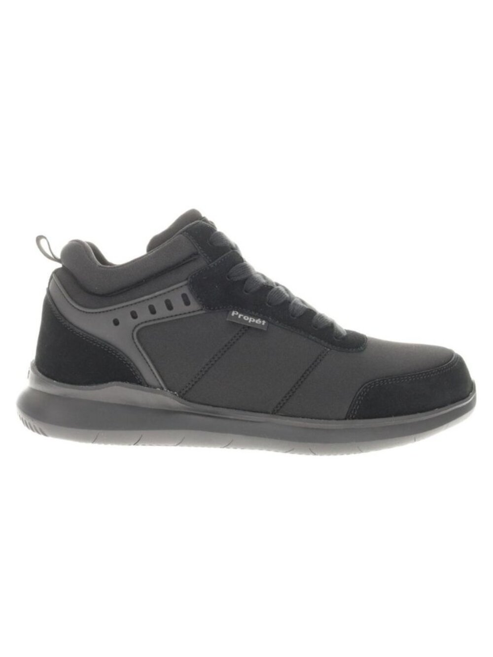 Propet Viator Hi Mens Sneakers Size 9.5 W Wide Black Walking Shoes w/ Box